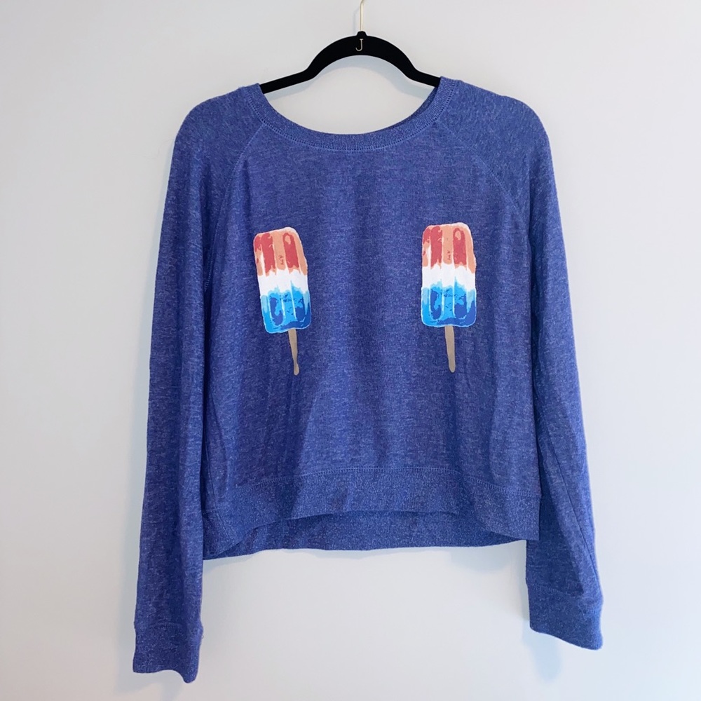 Free press Fourth of July bomb pops sweatshirt